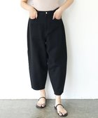 【サキュウ/caqu】の【洗える/リネン混】Color linen barrel pants フンワリテーパードシルエットカラーリネンパンツ 人気、トレンドファッション・服の通販 founy(ファニー) ファッション Fashion レディースファッション WOMEN パンツ Pants インディゴ Indigo 洗える Washable 秋 Autumn/Fall ジーンズ Jeans デニム Denim 人気 Popularity ハイライズ High Rise リネン Linen A/W・秋冬 Aw・Autumn/Winter・Fw・Fall-Winter S/S・春夏 Ss・Spring/Summer 夏 Summer エレガント 上品 Elegant thumbnail black|ID: prp329100004141540 ipo3291000000028426634