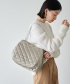 【ラシット/russet】の【2024AW新作】キルティングトートバッグ(CE-1428) Gray|ID:prp329100004141568