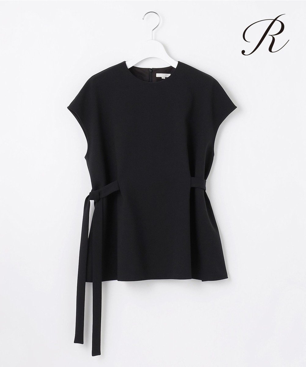 【23区/NIJYUSANKU】の【R(アール)】ダブルクロス ベルテッドブラウス 人気、トレンドファッション・服の通販 founy(ファニー) 　ファッション　Fashion　レディースファッション　WOMEN　トップス・カットソー　Tops/Tshirt　シャツ/ブラウス　Shirts/Blouses　コレクション　Collection　ストレッチ　Stretch　ダブル　Double　人気　Popularity　A/W・秋冬　Aw・Autumn/Winter・Fw・Fall-Winter　冬　Winter　再入荷　Restock/Back In Stock/Re Arrival　2024年　2024　エレガント 上品　Elegant　2024-2025秋冬・A/W　Aw/Autumn/Winter/Fw/Fall/2024-2025　 other-1|ID: prp329100004141579 ipo3291000000031633582