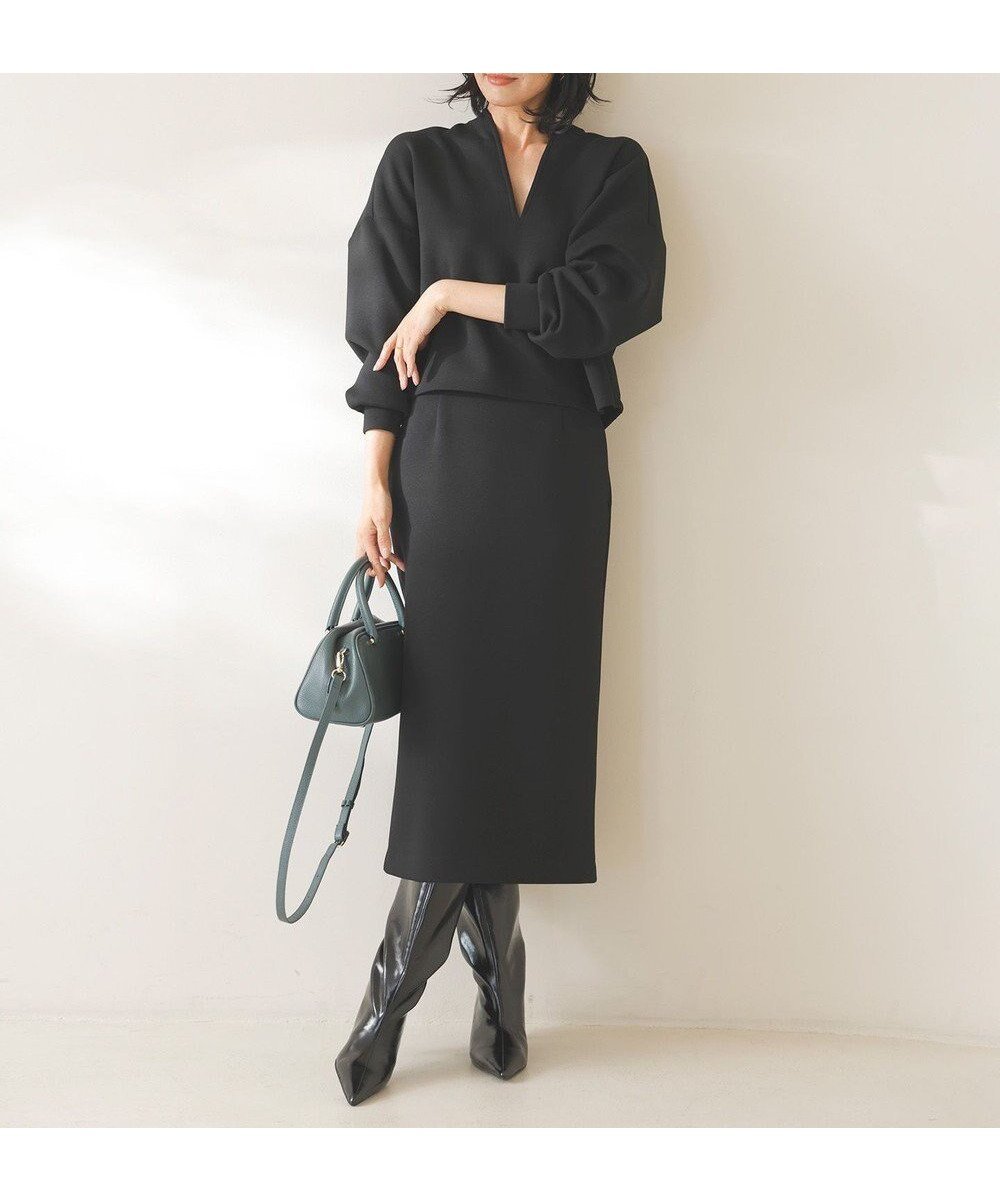 【アンフィーロ 自由区/UNFILO】の【大好評により追加生産決定!】BEAUTY FORM JERSEY Iラインスカート インテリア・キッズ・メンズ・レディースファッション・服の通販 founy(ファニー)  ファッション Fashion レディースファッション Fashion for Women スカート Skirts 軽量 Lightweight, Ultra Light シンプル Simple, Minimal ストレッチ Stretch, Stretchy Fabric セットアップ Set-Up, Coordinated Outfit 雑誌 Magazine, Fashion Magazine フォルム Silhouette, Form ポケット Pocket, Pocket Detail A/W・秋冬 Autumn/Winter ブラック|ID: prp329100004141605 ipo3291000000033921775