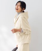 【アンフィーロ 自由区/UNFILO】のBEAUTY FORM JERSEY ZIPパーカー クリーム|ID: prp329100004141606 ipo3291000000032246536