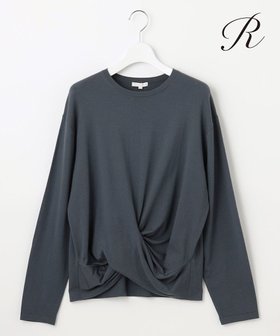 【23区/NIJYUSANKU】の【R(アール)】ツイストデザイン ニット 人気、トレンドファッション・服の通販 founy(ファニー) ファッション Fashion レディースファッション WOMEN トップス・カットソー Tops/Tshirt ニット Knit Tops コレクション Collection シルク Silk シンプル Simple ストレッチ Stretch セーター Sweater ツイスト Twist 人気 Popularity 長袖 Long Sleeve フロント Front A/W・秋冬 Aw・Autumn/Winter・Fw・Fall-Winter 冬 Winter 2024年 2024 2024-2025秋冬・A/W Aw/Autumn/Winter/Fw/Fall/2024-2025 |ID:prp329100004141610