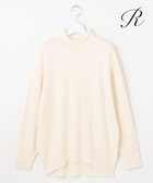 【23区/NIJYUSANKU】の【R(アール)】ウールカシミヤ ロールネックニット アイボリー系|ID: prp329100004141650 ipo3291000000028427159