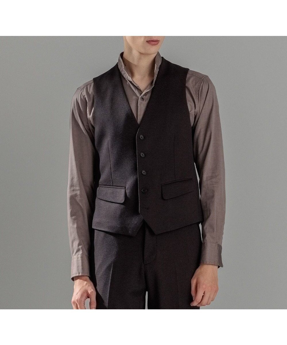 【ジョゼフ オム/JOSEPH HOMME / MEN】の【LEON 11月号掲載】ウーステッドモックロディ ジレ 人気、トレンドファッション・服の通販 founy(ファニー) 　ファッション　Fashion　メンズファッション　MEN　アウター　Coats Outerwear/Men　11月号　November Issue　シェイプ　Shape　ジャケット　Jacket　ジャージ　Jersey　ジャージー　Jersey　ストレッチ　Stretch　ビジネス 仕事 通勤　Business　フィット　Fit　フラップ　Flap　フロント　Front　ベーシック　Basic　ポケット　Pocket　エレガント 上品　Elegant　人気　Popularity　再入荷　Restock/Back In Stock/Re Arrival　冬　Winter　春　Spring　秋　Autumn/Fall　A/W・秋冬　Aw・Autumn/Winter・Fw・Fall-Winter　雑誌　Magazine　 other-1|ID: prp329100004142582 ipo3291000000028445945