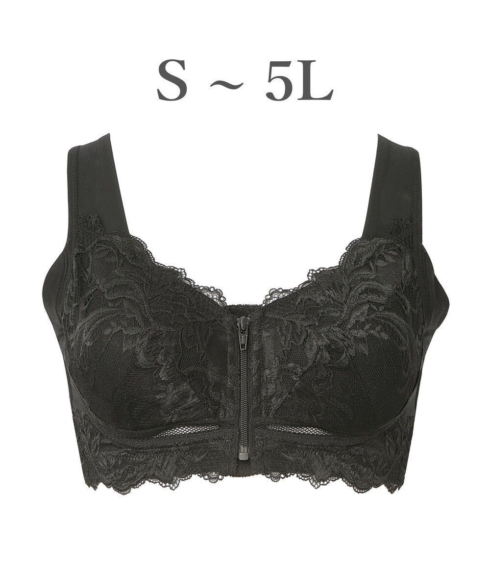 【ブラデリス ニューヨーク/BRADELIS New York】の【BRADELIS NewYork peace ブラデリス】すらっと細みえフロントファスナーブラ24 脇高設計ですっきり ブラジャー 補正ブラ 小さく見せるブラ DB124201 人気、トレンドファッション・服の通販 founy(ファニー) ファッション Fashion レディースファッション Fashion for Women アンダー Underwear Essentials コンパクト Compact, Small Size ショルダー Shoulder, Shoulder Strap ショーツ Shorts, Short Pants ストレッチ Stretch, Stretchy Fabric タオル Towel, Bath Towel フィット Fit, Slim Fit フロント Front, Front Design ブラジャー Bra, Lingerie ポケット Pocket, Pocket Detail メッシュ Mesh, Net Fabric ランジェリー Lingerie, Intimate Wear ループ Loop, Loop Knit レース Lace, Lace Fabric ワイヤー Wire, Wired Bra おすすめ Recommended / Our Picks other-1|ID: prp329100004142605 ipo3291000000032194186