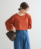 【グリーンパークス/Green Parks】のマジョリカ袖カットプルオーバー Terracotta|ID: prp329100004142694 ipo3291000000028446503