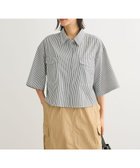 【グリーンパークス/Green Parks】の5分袖ショートシャツ 人気、トレンドファッション・服の通販 founy(ファニー) ファッション Fashion レディースファッション WOMEN トップス・カットソー Tops/Tshirt シャツ/ブラウス Shirts/Blouses A/W・秋冬 Aw・Autumn/Winter・Fw・Fall-Winter おすすめ Recommend ショート Short ヘムライン Hemline ボトム Bottom ポケット Pocket ワイド Wide thumbnail Black|ID: prp329100004142696 ipo3291000000028446512