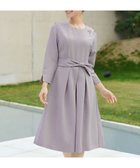 【ティアクラッセ/Tiaclasse】の【セレモニー・XSサイズ追加・新色追加】アシメリボンベルトフレアワンピース ライトグレー|ID: prp329100004142782 ipo3291000000035575033