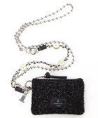 【ランバン オン ブルー/LANVIN en Bleu】のジュエル スマホストラップ ブラック|ID: prp329100004143251 ipo3291000000033213486