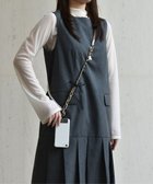 【ランバン オン ブルー/LANVIN en Bleu】のジュエル スマホストラップ ブラック|ID: prp329100004143251 ipo3291000000033529257