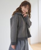 【フェルゥ/Feroux】の【先行予約】リバーシブル ムートンボアコート 人気、トレンドファッション・服の通販 founy(ファニー) ファッション Fashion レディースファッション WOMEN アウター Coat Outerwear コート Coats ジャケット Jackets A/W・秋冬 Aw・Autumn/Winter・Fw・Fall-Winter おすすめ Recommend ジャケット Jacket スエード Suede フェミニン Feminine リバーシブル Reversible thumbnail グレー系|ID: prp329100004143267 ipo3291000000028502642