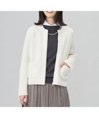 【ジェイ プレス/J.PRESS】の【洗える】BOUCLE ニット アウター 人気、トレンドファッション・服の通販 founy(ファニー) ファッション Fashion レディースファッション WOMEN アウター Coat Outerwear ジャケット Jackets 洗える Washable コーディガン Cordigan ジャケット Jacket ストレッチ Stretch ストール Stall タートルネック Turtleneck ダブル Double フェイス Face ポケット Pocket マフラー Scarf ラウンド Round A/W・秋冬 Aw・Autumn/Winter・Fw・Fall-Winter エレガント 上品 Elegant thumbnail ホワイト系|ID: prp329100004143323 ipo3291000000028459727