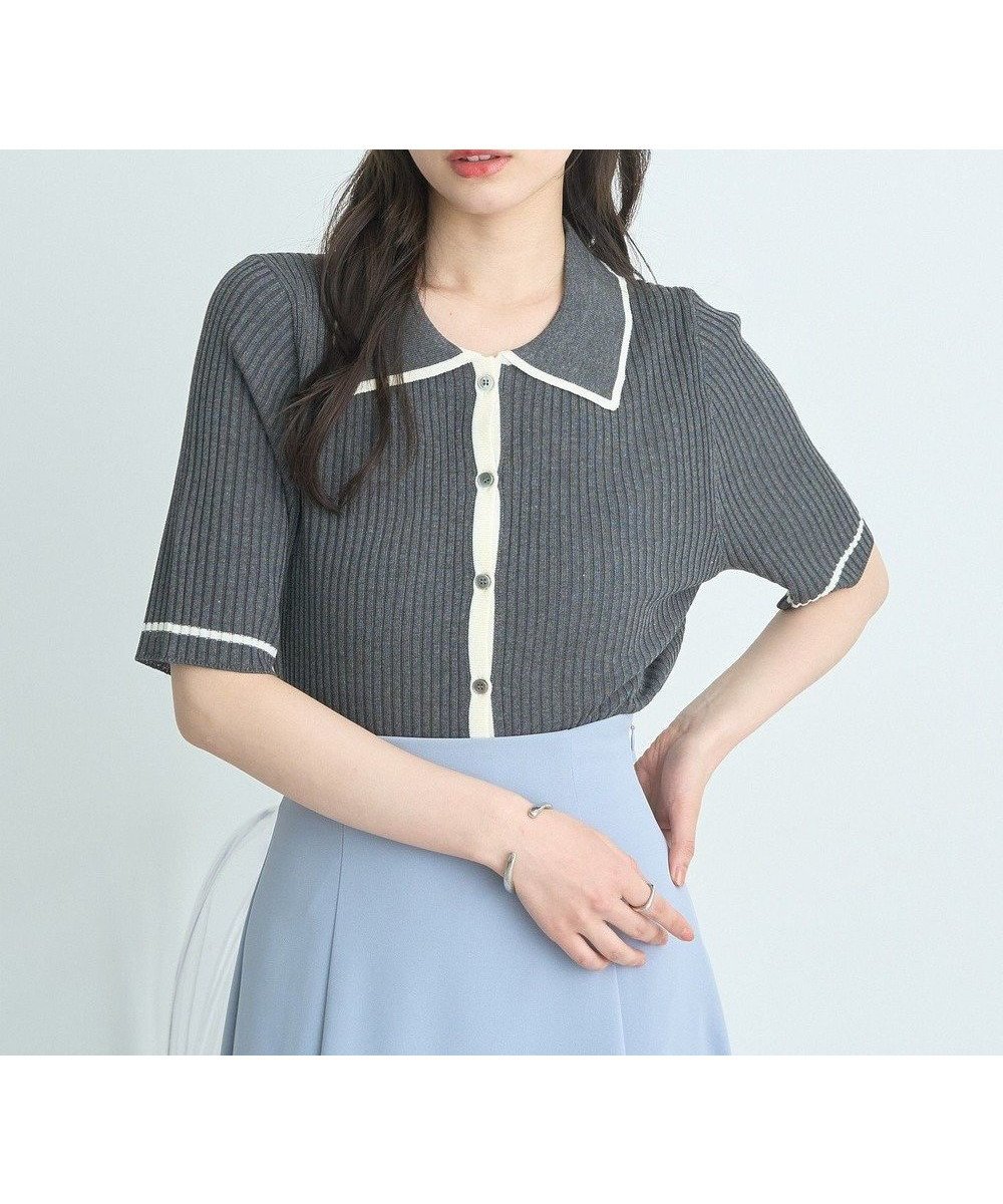 【アースミュージックアンドエコロジー/earth music&ecology】のリブニットカーディガン 人気、トレンドファッション・服の通販 founy(ファニー) 　ファッション　Fashion　レディースファッション　WOMEN　トップス・カットソー　Tops/Tshirt　ニット　Knit Tops　カーディガン　Cardigans　おすすめ　Recommend　イエロー　Yellow　カーディガン　Cardigan　ベーシック　Basic　ポケット　Pocket　夏　Summer　春　Spring　S/S・春夏　Ss・Spring/Summer　無地　Plain Color　 other-1|ID: prp329100004143432 ipo3291000000031824540