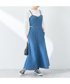 【アースミュージックアンドエコロジー/earth music&ecology】のサイドカットデニムキャミワンピース 人気、トレンドファッション・服の通販 founy(ファニー) ファッション Fashion レディースファッション WOMEN ワンピース Dress キャミワンピース No Sleeve Dresses A/W・秋冬 Aw・Autumn/Winter・Fw・Fall-Winter おすすめ Recommend キャミソール Camisole シャーリング Shirring デニム Denim ポケット Pocket thumbnail Indigo|ID: prp329100004143444 ipo3291000000028460413