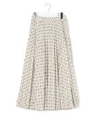 【ジェイプレスヨークストリート/J.PRESS YORK STREET】の【WOMEN】タイルプリント プリーツスカート ホワイト系5|ID: prp329100004143474 ipo3291000000031780751
