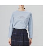 【ジェイ プレス/J.PRESS】のロゴ ロングスリーブ Tシャツ 人気、トレンドファッション・服の通販 founy(ファニー) ファッション Fashion レディースファッション WOMEN トップス・カットソー Tops/Tshirt シャツ/ブラウス Shirts/Blouses ロング / Tシャツ T-Shirts カットソー Cut and Sewn A/W・秋冬 Aw・Autumn/Winter・Fw・Fall-Winter カットソー Cut And Sew スリット Slit スリーブ Sleeve フロント Front プリント Print ロング Long thumbnail サックスブルー系|ID: prp329100004143496 ipo3291000000028460651