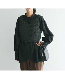 【クラフトスタンダードブティック/CRAFT STANDARD BOUTIQUE】のワッフル編み短丈ニットベスト 人気、トレンドファッション・服の通販 founy(ファニー) ファッション Fashion レディースファッション WOMEN アウター Coat Outerwear トップス・カットソー Tops/Tshirt ニット Knit Tops ベスト/ジレ Gilets/Vests 2024年 2024 2024-2025秋冬・A/W Aw/Autumn/Winter/Fw/Fall/2024-2025 ショート Short シンプル Simple トレンド Trend フォルム Form ベスト Vest ポケット Pocket ワッフル Waffle A/W・秋冬 Aw・Autumn/Winter・Fw・Fall-Winter |ID:prp329100004143505