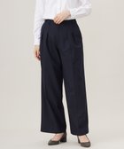 【ジェイ プレス/J.PRESS】の【洗える】ANASTASIA milled ツータック ワイド パンツ 人気、トレンドファッション・服の通販 founy(ファニー) ファッション Fashion レディースファッション WOMEN パンツ Pants 洗える Washable ストレッチ Stretch ワイド Wide A/W・秋冬 Aw・Autumn/Winter・Fw・Fall-Winter thumbnail ネイビー系|ID: prp329100004143522 ipo3291000000028460790