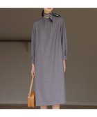 【ジェイ プレス/J.PRESS】の【洗える】ANASTASIA milled ワンピース ライトグレー系|ID:prp329100004143532