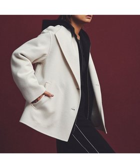 【アイシービー/iCB】のWoolRever ショートコート 人気、トレンドファッション・服の通販 founy(ファニー) ファッション Fashion レディースファッション WOMEN アウター Coat Outerwear コート Coats ジャケット Jackets カシミヤ Cashmere カッティング Cutting キュプラ Cupra 今季 This Season ショート Short ジャケット Jacket ダブル Double トライアングル Triangle バランス Balance フェイス Face フォルム Form ロング Long A/W・秋冬 Aw・Autumn/Winter・Fw・Fall-Winter 2024年 2024 エレガント 上品 Elegant 2024-2025秋冬・A/W Aw/Autumn/Winter/Fw/Fall/2024-2025 |ID:prp329100004143537