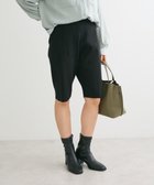 【グリーンパークス/Green Parks】の・ANDSEARCH ニットハーフパンツ 人気、トレンドファッション・服の通販 founy(ファニー) ファッション Fashion レディースファッション WOMEN パンツ Pants ハーフ / ショートパンツ Short Pants A/W・秋冬 Aw・Autumn/Winter・Fw・Fall-Winter おすすめ Recommend フィット Fit ポケット Pocket ミドル Middle thumbnail Black|ID: prp329100004143548 ipo3291000000028460922