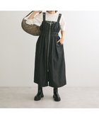 【グリーンパークス/Green Parks】の・SUGAR SPOON デニムシャーリングジャンス 人気、トレンドファッション・服の通販 founy(ファニー) ファッション Fashion レディースファッション WOMEN ワンピース Dress A/W・秋冬 Aw・Autumn/Winter・Fw・Fall-Winter おすすめ Recommend シアー Sheer シャーリング Shirring ショルダー Shoulder タートルネック Turtleneck デニム Denim ポケット Pocket リラックス Relax ヴィンテージ Vintage thumbnail Black|ID: prp329100004143562 ipo3291000000028460976