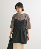 【グリーンパークス/Green Parks】の・SUGAR SPOON デニムキャミチュニック 人気、トレンドファッション・服の通販 founy(ファニー) ファッション Fashion レディースファッション WOMEN ワンピース Dress チュニック Tunic A/W・秋冬 Aw・Autumn/Winter・Fw・Fall-Winter ギャザー Gather シャーリング Shirring チュニック Tunic デニム Denim トレンド Trend フィット Fit フェミニン Feminine ポケット Pocket thumbnail Black|ID: prp329100004143565 ipo3291000000028460983