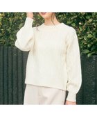 【エニィ スィス/any SiS】の【洗える】ケーブルAir ニット 人気、トレンドファッション・服の通販 founy(ファニー) ファッション Fashion レディースファッション WOMEN トップス・カットソー Tops/Tshirt ニット Knit Tops A/W・秋冬 Aw・Autumn/Winter・Fw・Fall-Winter コンパクト Compact スリーブ Sleeve セーター Sweater フェミニン Feminine 洗える Washable thumbnail アイボリー|ID: prp329100004143748 ipo3291000000028461738