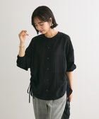 【グリーンパークス/Green Parks】の・ANDSEARCHサイドドロストバンドカラーシャ 人気、トレンドファッション・服の通販 founy(ファニー) ファッション Fashion レディースファッション WOMEN トップス・カットソー Tops/Tshirt シャツ/ブラウス Shirts/Blouses A/W・秋冬 Aw・Autumn/Winter・Fw・Fall-Winter おすすめ Recommend ギャザー Gather ポケット Pocket リボン Ribbon リラックス Relax ロング Long thumbnail Black|ID: prp329100004143758 ipo3291000000028461766