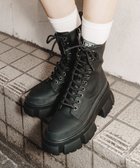 【スティーブマデン/STEVE MADDEN】のTAKEDOWN 厚底コンバットブーツ 人気、トレンドファッション・服の通販 founy(ファニー) ファッション Fashion レディースファッション WOMEN 厚底 Platforms シューズ Shoes スポーティ Sporty トレンド Trend フォルム Form マニッシュ Mannish A/W・秋冬 Aw・Autumn/Winter・Fw・Fall-Winter thumbnail ブラック|ID: prp329100004143774 ipo3291000000028461810