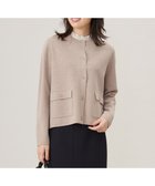 【ジェイ プレス/J.PRESS】の【WEB限定・洗える】WORSTED WOOL クルーネック カーディガン 人気、トレンドファッション・服の通販 founy(ファニー) ファッション Fashion レディースファッション WOMEN トップス・カットソー Tops/Tshirt カーディガン Cardigans A/W・秋冬 Aw・Autumn/Winter・Fw・Fall-Winter おすすめ Recommend カーディガン Cardigan フラップ Flap ポケット Pocket ミラノリブ Milan Ribs 冬 Winter 洗える Washable 羽織 Haori thumbnail 【WEB限定】ベージュ系|ID: prp329100004143907 ipo3291000000028462236