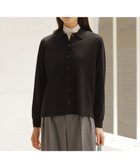 【ジェイ プレス/J.PRESS】の【洗える】WORSTED WOOL BLEND ポロ襟付き カーディガン ブラック系|ID: prp329100004143912 ipo3291000000028908992