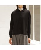 【ジェイ プレス/J.PRESS】の【洗える】WORSTED WOOL BLEND ポロ襟付き カーディガン ブラック系|ID: prp329100004143912 ipo3291000000034297886