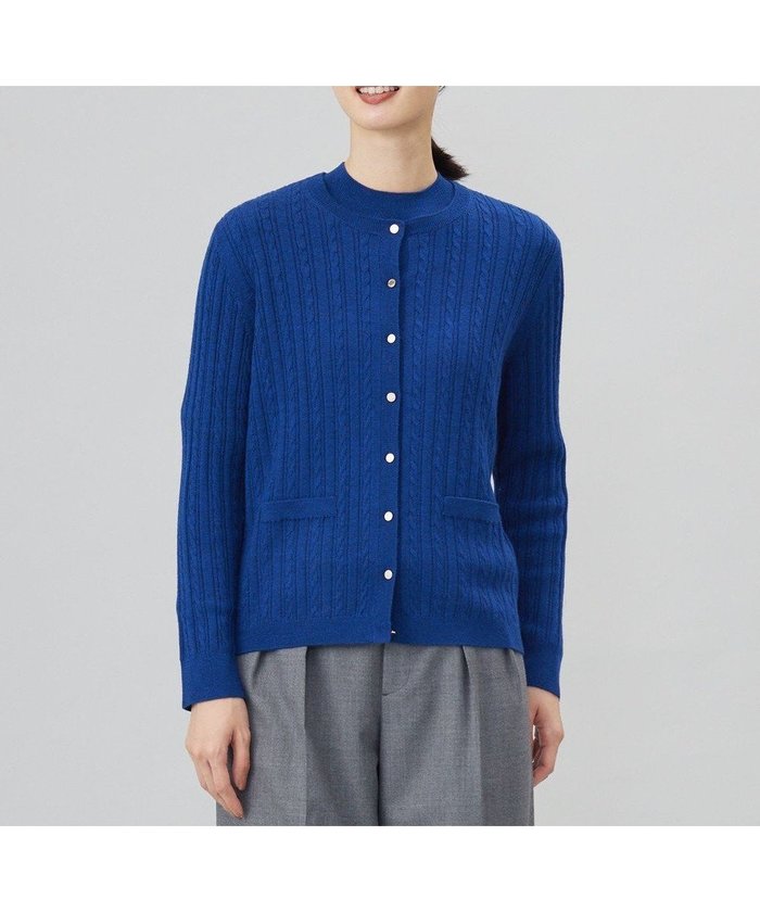 【ジェイ プレス/J.PRESS】の【洗える】KNIT BASIC クルーネック カーディガン インテリア・キッズ・メンズ・レディースファッション・服の通販 founy(ファニー) https://founy.com/ ファッション Fashion レディースファッション WOMEN トップス・カットソー Tops/Tshirt ニット Knit Tops カーディガン Cardigans 洗える Washable カーディガン Cardigan トレンド Trend A/W・秋冬 Aw・Autumn/Winter・Fw・Fall-Winter おすすめ Recommend エレガント 上品 Elegant |ID: prp329100004143917 ipo3291000000028462283