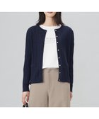 【ジェイ プレス/J.PRESS】の【洗える】KNIT BASIC クルーネック カーディガン トップネイビー系|ID:prp329100004143917