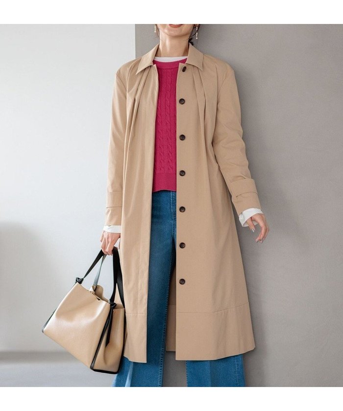 【組曲/KUMIKYOKU】の【WEB限定】ライトトレンチ ステンカラーコート インテリア・キッズ・メンズ・レディースファッション・服の通販 founy(ファニー) https://founy.com/ ファッション Fashion レディースファッション WOMEN アウター Coat Outerwear コート Coats ジャケット Jackets クラシック Classic シンプル Simple ジャケット Jacket ストレッチ Stretch トレンチ Trench バランス Balance パターン Pattern フォルム Form モダン Modern A/W・秋冬 Aw・Autumn/Winter・Fw・Fall-Winter エレガント 上品 Elegant |ID: prp329100004143939 ipo3291000000031950939