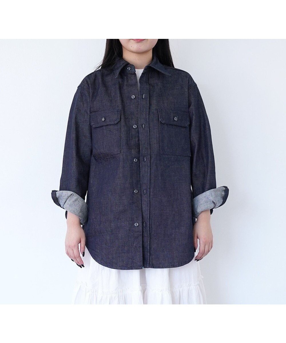 【ウォードブルー/WOADBLUE】のCPO SHIRT JACKET / CPO シャツジャケット 人気、トレンドファッション・服の通販 founy(ファニー) 　ファッション　Fashion　レディースファッション　WOMEN　アウター　Coat Outerwear　ジャケット　Jackets　ジャケット　Jacket　セットアップ　Set Up　デニム　Denim　トレンド　Trend　ファブリック　Fabric　A/W・秋冬　Aw・Autumn/Winter・Fw・Fall-Winter　エレガント 上品　Elegant　 other-1|ID: prp329100004143962 ipo3291000000029181211