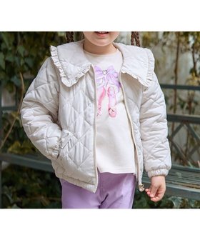 【エニファム/any FAM / KIDS】のハートキルティングブルゾン 人気、トレンドファッション・服の通販 founy(ファニー) ファッション Fashion キッズファッション KIDS アウター Coat Outerwear /Kids ガーリー Girly キルティング Quilting キルト Quilt ジャケット Jacket フリル Frills ブルゾン Blouson ポケット Pocket 防寒 Cold Protection リボン Ribbon ワンポイント One Point A/W・秋冬 Aw・Autumn/Winter・Fw・Fall-Winter NEW・新作・新着・新入荷 New Arrivals |ID:prp329100004144116