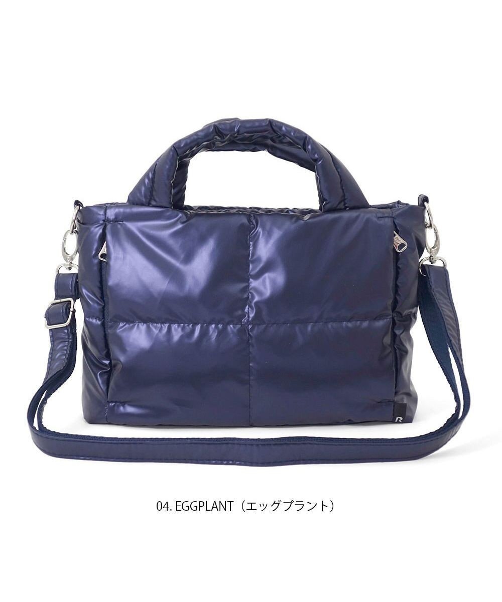 【ルートート/ROOTOTE】の1340【2way 軽量】FE.ベビールー.ルートートカロ-B インテリア・キッズ・メンズ・レディースファッション・服の通販 founy(ファニー) 　ファッション　Fashion　レディースファッション　WOMEN　バッグ　Bag　インナー　Inner　カメラ　Camera　キルティング　Quilting　軽量　Lightweight　ショルダー　Shoulder　スタイリッシュ　Stylish　スマホ　Smartphone　スマート　Smart　フェザー　Feather　ベビー　Baby　ポケット　Pocket　NEW・新作・新着・新入荷　New Arrivals　04:エッグプラント|ID: prp329100004144130 ipo3291000000028464557