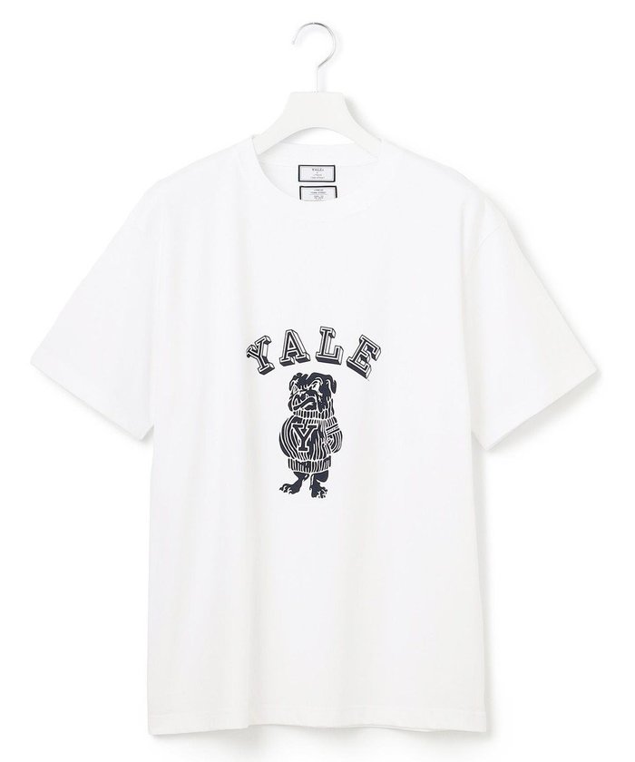 【ジェイプレスヨークストリート/J.PRESS YORK STREET】の【UNISEX】YALE×YORK STREET ブルドックTシャツ インテリア・キッズ・メンズ・レディースファッション・服の通販 founy(ファニー) https://founy.com/ ファッション Fashion レディースファッション WOMEN トップス・カットソー Tops/Tshirt シャツ/ブラウス Shirts/Blouses ロング / Tシャツ T-Shirts カットソー Cut and Sewn アメリカン American 春 Spring カットソー Cut And Sew コラボ Collaboration プリント Print ユニセックス Unisex S/S・春夏 Ss・Spring/Summer 夏 Summer |ID: prp329100004144184 ipo3291000000028464778