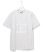 【ジェイプレスヨークストリート/J.PRESS YORK STREET】の【UNISEX】YALE×YORK STREET スクールエンブレム Tシャツ ライトグレー系|ID: prp329100004144185 ipo3291000000028464785