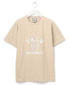 【ジェイプレスヨークストリート/J.PRESS YORK STREET】の【UNISEX】YALE×YORK STREET スクールエンブレム Tシャツ ライトイエロー系|ID: prp329100004144185 ipo3291000000028464786