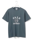 【ジェイプレスヨークストリート/J.PRESS YORK STREET】の【UNISEX】YALE×YORK STREET スクールエンブレム Tシャツ 人気、トレンドファッション・服の通販 founy(ファニー) ファッション Fashion レディースファッション WOMEN トップス・カットソー Tops/Tshirt シャツ/ブラウス Shirts/Blouses ロング / Tシャツ T-Shirts カットソー Cut and Sewn S/S・春夏 Ss・Spring/Summer ユニセックス Unisex アメリカン American カットソー Cut And Sew コラボ Collaboration プリント Print 夏 Summer 春 Spring thumbnail ダルブルー系|ID: prp329100004144185 ipo3291000000028464787