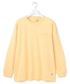 【ジェイプレスヨークストリート/J.PRESS YORK STREET】の【UNISEX】ポケット付き ロングスリーブTシャツ 人気、トレンドファッション・服の通販 founy(ファニー) ファッション Fashion レディースファッション WOMEN トップス・カットソー Tops/Tshirt シャツ/ブラウス Shirts/Blouses ロング / Tシャツ T-Shirts カットソー Cut and Sewn カットソー Cut And Sew シンプル Simple スリーブ Sleeve センター Center 長袖 Long Sleeve フロント Front ポケット Pocket ユニセックス Unisex ロング Long A/W・秋冬 Aw・Autumn/Winter・Fw・Fall-Winter S/S・春夏 Ss・Spring/Summer 夏 Summer thumbnail ライトイエロー系|ID: prp329100004144201 ipo3291000000028464827