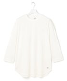 【ジェイプレスヨークストリート/J.PRESS YORK STREET】の【UNISEX】七分丈プレーンTシャツ 人気、トレンドファッション・服の通販 founy(ファニー) ファッション Fashion レディースファッション WOMEN トップス・カットソー Tops/Tshirt シャツ/ブラウス Shirts/Blouses ロング / Tシャツ T-Shirts カットソー Cut and Sewn カットソー Cut And Sew シンプル Simple センター Center バランス Balance プレーン Plane ユニセックス Unisex ラウンド Round A/W・秋冬 Aw・Autumn/Winter・Fw・Fall-Winter S/S・春夏 Ss・Spring/Summer 夏 Summer thumbnail ホワイト系|ID: prp329100004144202 ipo3291000000028464830