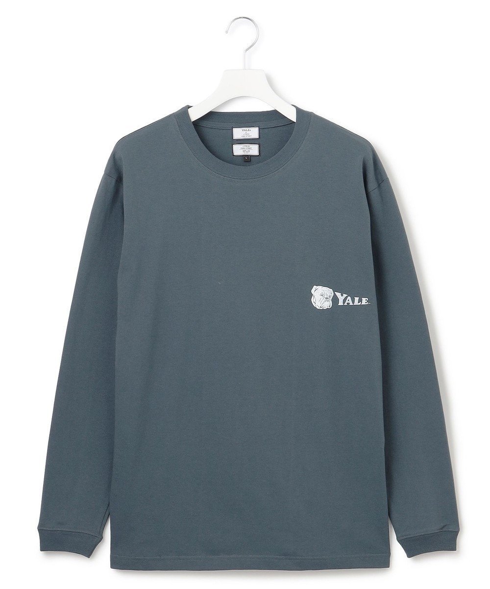 【ジェイプレスヨークストリート/J.PRESS YORK STREET】の【UNISEX】YALEペナント ロングスリーブTシャツ 人気、トレンドファッション・服の通販 founy(ファニー) 　ファッション　Fashion　レディースファッション　WOMEN　トップス・カットソー　Tops/Tshirt　シャツ/ブラウス　Shirts/Blouses　ロング / Tシャツ　T-Shirts　カットソー　Cut and Sewn　アメリカン　American　インナー　Inner　カットソー　Cut And Sew　コラボ　Collaboration　スリーブ　Sleeve　人気　Popularity　プリント　Print　ユニセックス　Unisex　ロング　Long　ワンポイント　One Point　A/W・秋冬　Aw・Autumn/Winter・Fw・Fall-Winter　S/S・春夏　Ss・Spring/Summer　おすすめ　Recommend　夏　Summer　 other-1|ID: prp329100004144203 ipo3291000000028464832