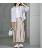 【エニィファム/any FAM】の【ウエストゴム/洗濯機可】チンツギャザースカート 人気、トレンドファッション・服の通販 founy(ファニー) ファッション Fashion レディースファッション Fashion for Women スカート Skirts ギャザー Gathered, Ruffled シンプル Simple, Minimal バランス Balance, Style Balance 洗える Machine Washable A/W・秋冬 Autumn/Winter thumbnail グレージュ|ID: prp329100004144357 ipo3291000000033572974