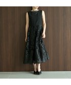 【イェッカ ヴェッカ/YECCA VECCA】のサテン刺繍レースドレス Black|ID: prp329100004144390 ipo3291000000028465711