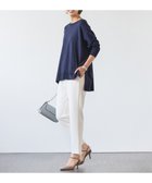 【アンフィーロ 自由区/UNFILO】のマイビューティニット クルーネック 人気、トレンドファッション・服の通販 founy(ファニー) ファッション Fashion レディースファッション Fashion for Women トップス・カットソー Cut & Sew Tops ニット Knit Tops & Sweaters ウォッシャブル Machine Washable カーディガン Cardigan, Knitwear 抗菌 Antibacterial, Bacteria-Resistant セーター Sweater, Knitwear タートルネック Turtleneck, High Neck 人気 Popular, Best Seller ヘムライン Hemline, Bottom Cut ペプラム Peplum, Flared Hem リラックス Relax, Relaxed Fit ワイド Wide, Wide Fit A/W・秋冬 Autumn/Winter thumbnail ネイビー|ID: prp329100004144503 ipo3291000000033578855