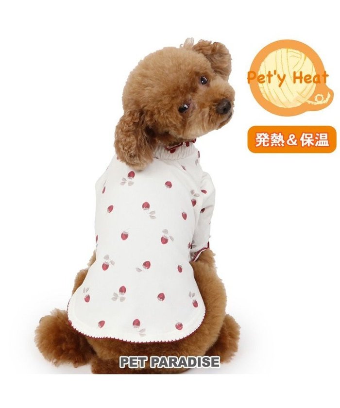 【ペットパラダイス/PET PARADISE / GOODS】のペットパラダイス ペティヒート Tシャツ 《苺柄》 小型犬 超小型犬 インテリア・キッズ・メンズ・レディースファッション・服の通販 founy(ファニー) https://founy.com/ A/W・秋冬 Aw・Autumn/Winter・Fw・Fall-Winter イレギュラー Irregular インナー Inner 犬 Dog 秋 Autumn/Fall 軽量 Lightweight 防寒 Cold Protection ホーム・キャンプ・アウトドア・お取り寄せ Home,Garden,Outdoor,Camping Gear ペットグッズ Pet Supplies |ID: prp329100004145934 ipo3291000000028483264